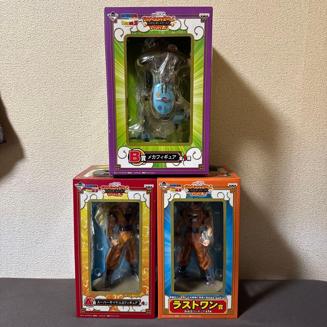 未開封品 一番くじ ドラゴンボールワールド A賞 B賞 C賞 セット