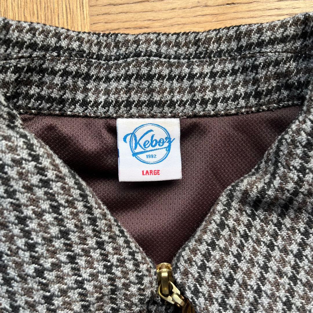 KEBOZ 千鳥格子 チェック ジャケット/パンツ セットアップ L