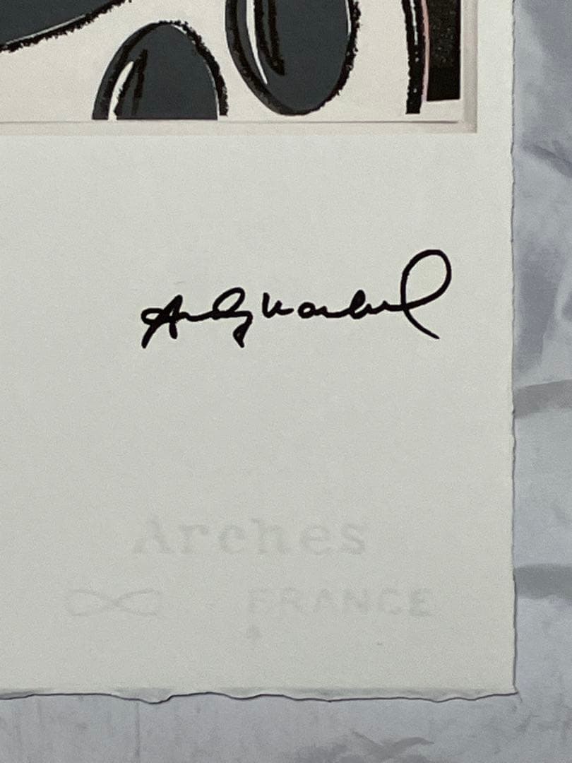 限定版リトグラフ74/100 アンディ・ウォーホル ミッキーマウス 【送料無料】