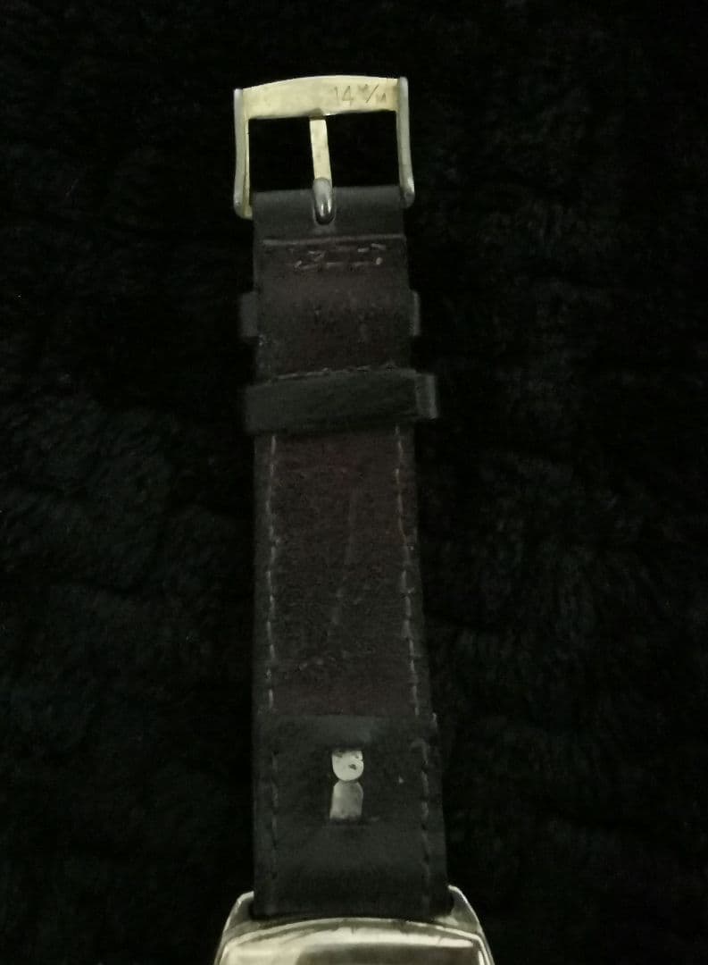 BUREN GRAND PRIX手巻き時計9k金無垢ケース1940s