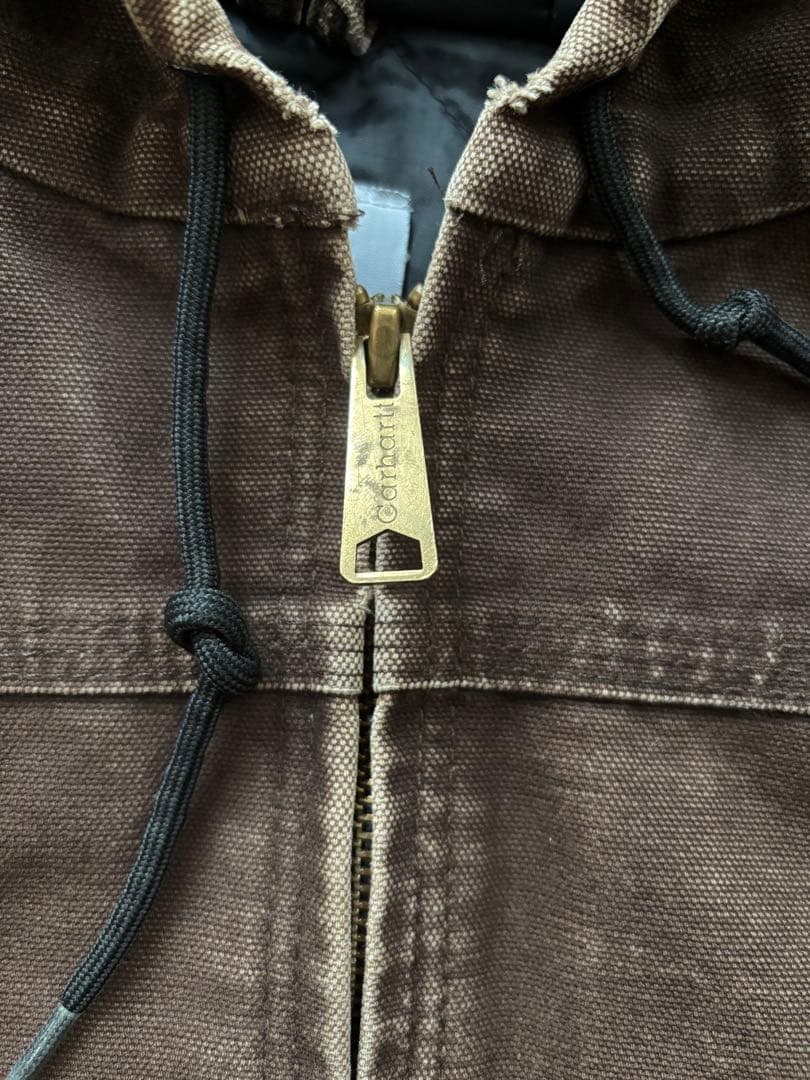 Carharttアクティブジャケット ブラウン XLサイズ