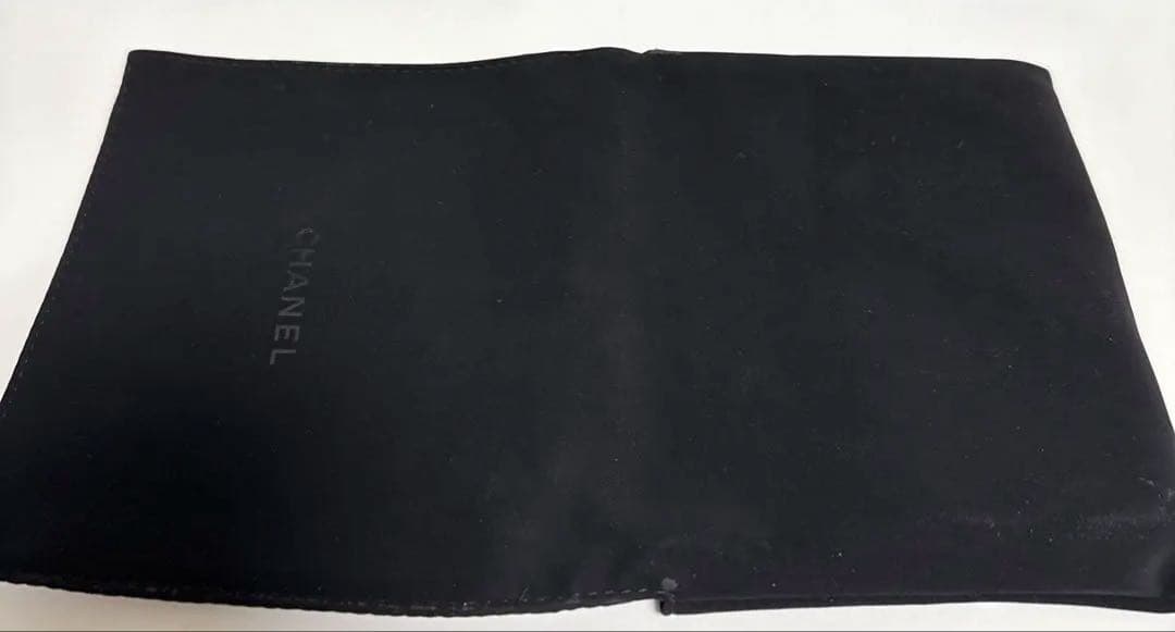 正規品 シャネル 二つ折り財布 黒 スモールウォレット