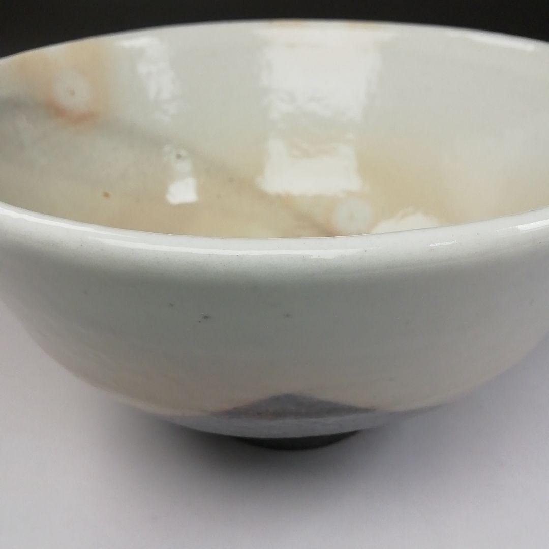 Ｔ２６０　茶碗　『粉引茶碗』『素風窯　奥哲二』　共箱　抹茶碗　茶道具
