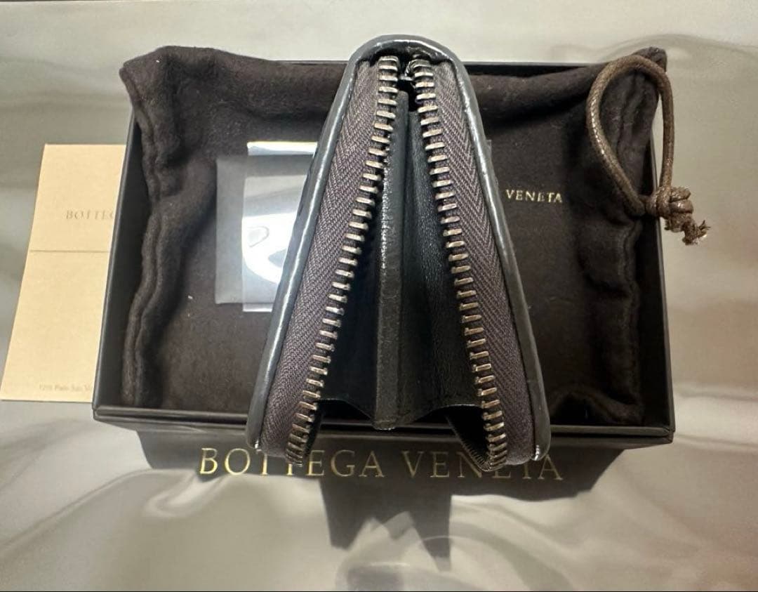 【付属品付】ボッテガヴェネタ イントレチャートケース/ラム/灰1️⃣✨✨