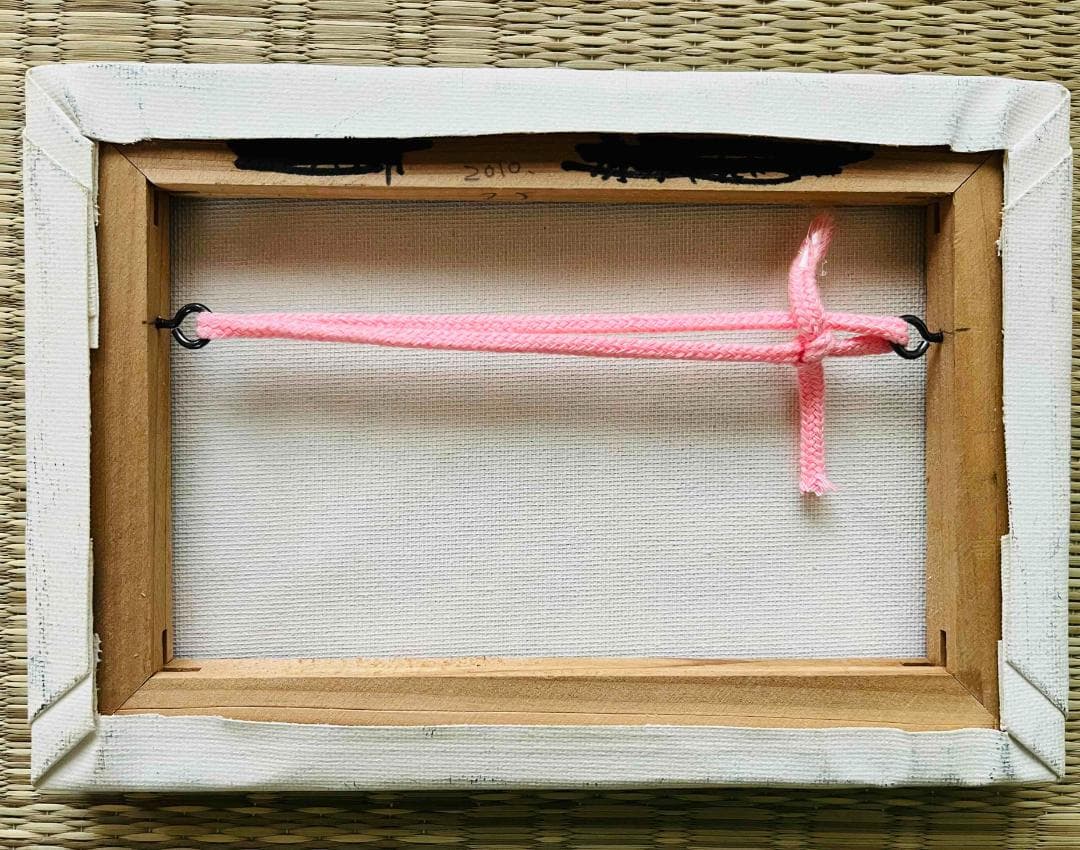 16×23㎝「あかちゃん。」油彩・原画・サムホール