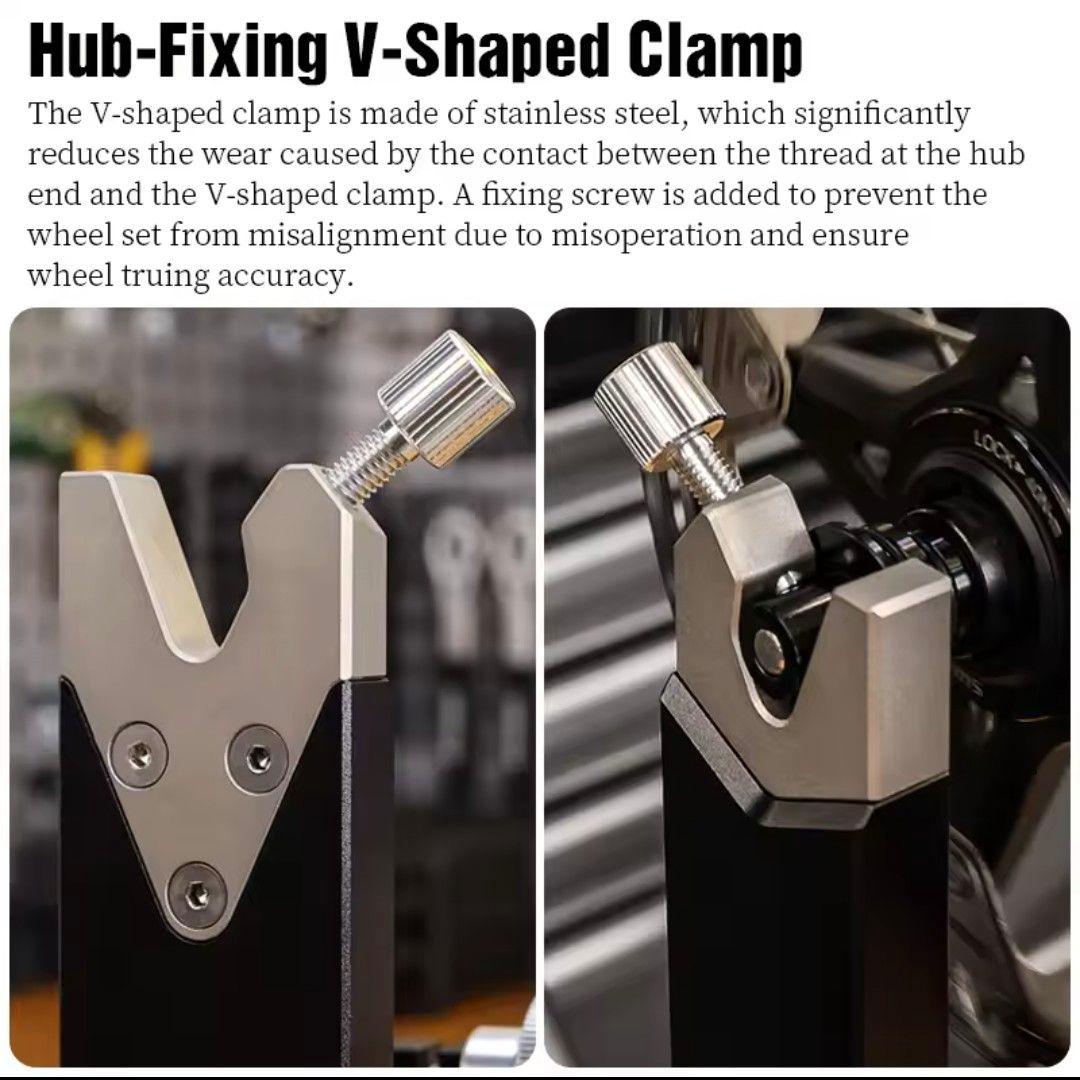 新品 LEBYCLE プロフェッショナル 自転車ホイール振れ取り台