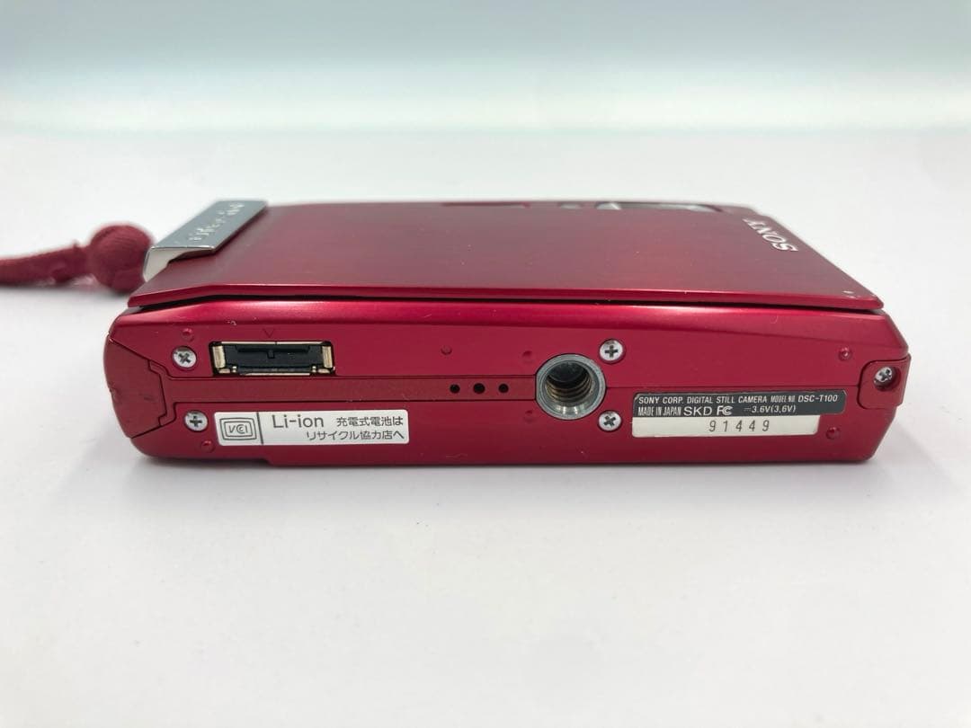 【返品保証/完動品】SONY・Cyber-shot DSC-T100・デジカメ