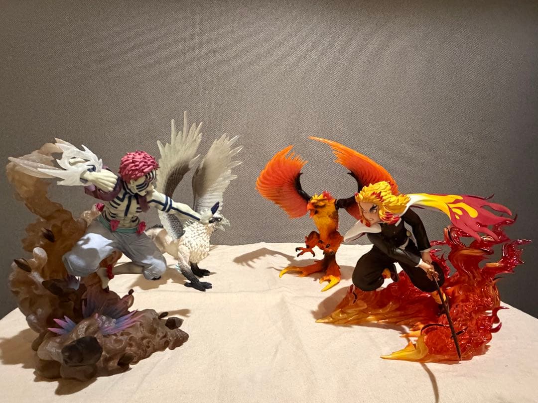 Figuarts ZERO 鬼滅の刃 煉獄杏寿郎 猗窩座 フィギュア 2体セット