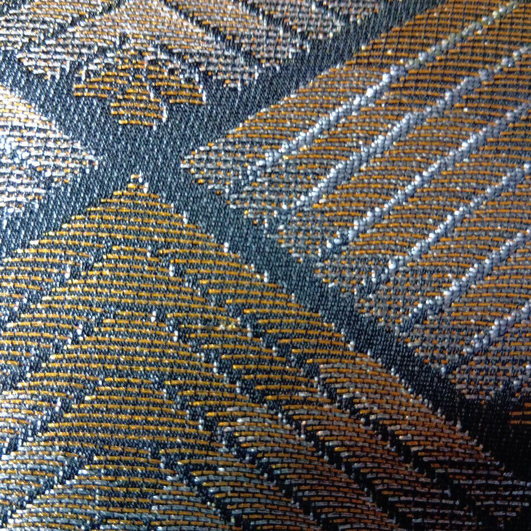 利休バック　幾何学模様 金色 銀色　お値下