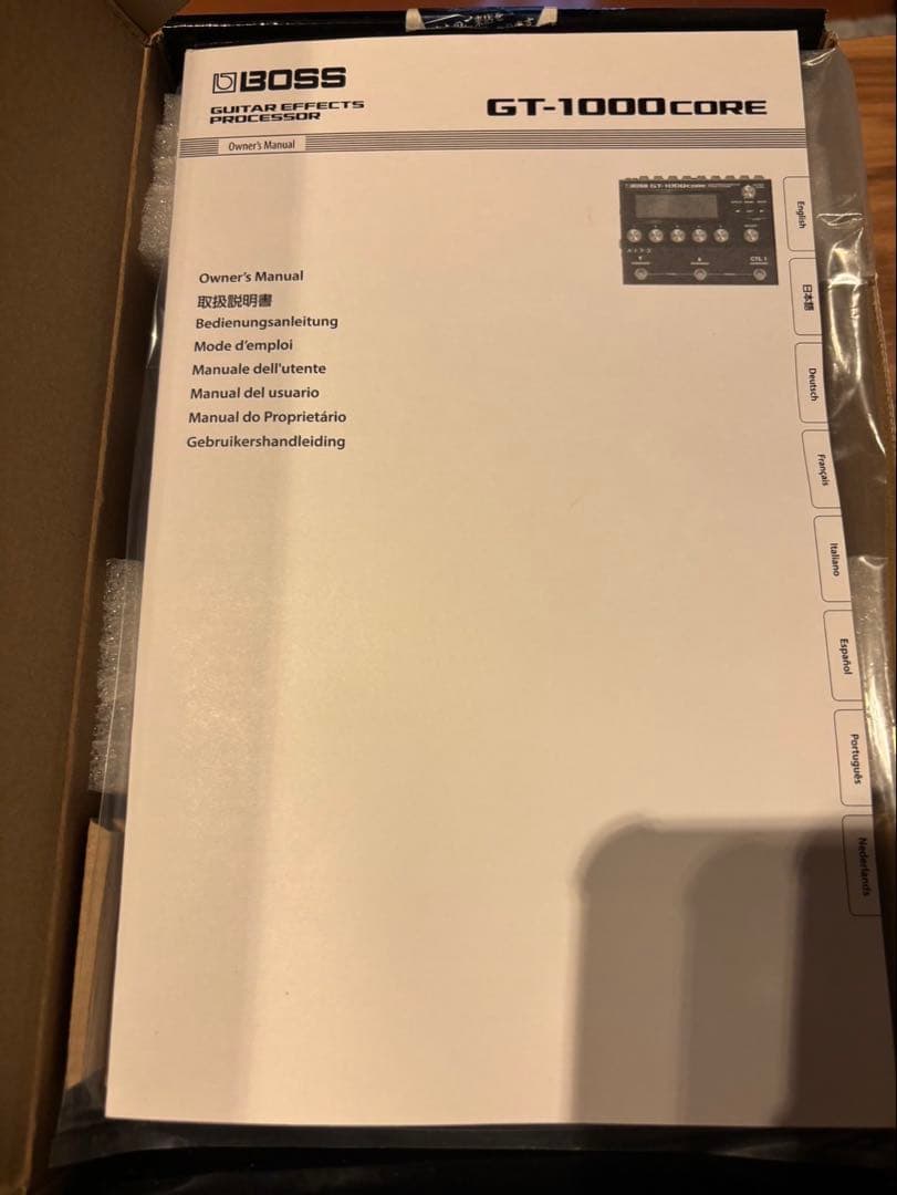 ⭐︎Kiri です⭐︎BOSS GT-1000CORE ギターエフェクター