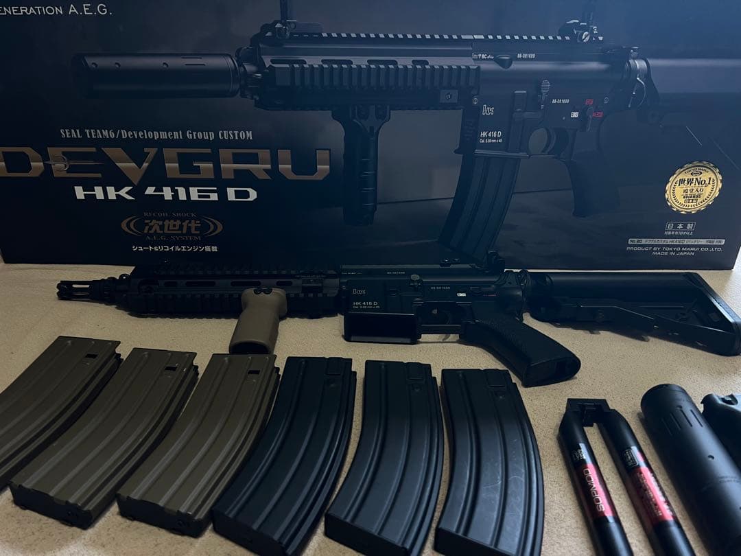HK 416 D DEVERU 次世代電動ガン 東京マルイ