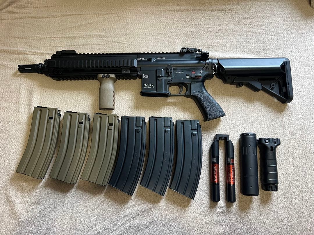 HK 416 D DEVERU 次世代電動ガン 東京マルイ