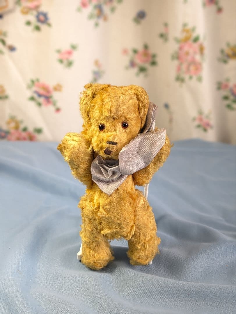 イギリス アンティーク ミニ テディベア アンティークぬいぐるみ