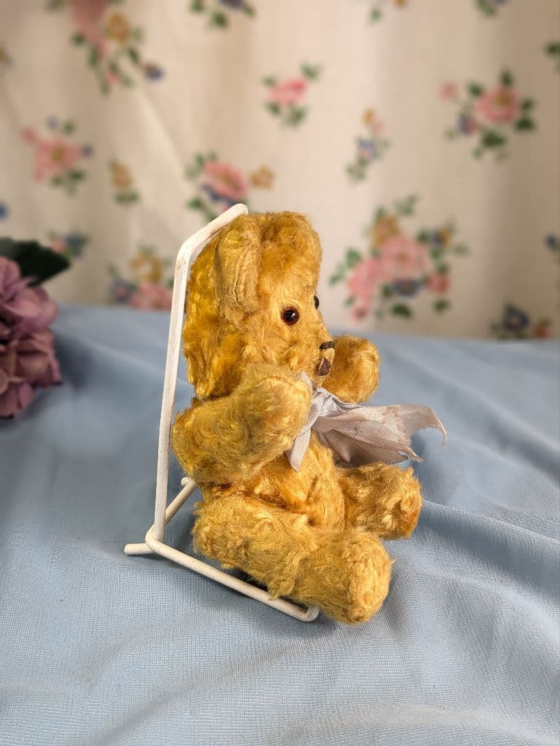 イギリス アンティーク ミニ テディベア アンティークぬいぐるみ