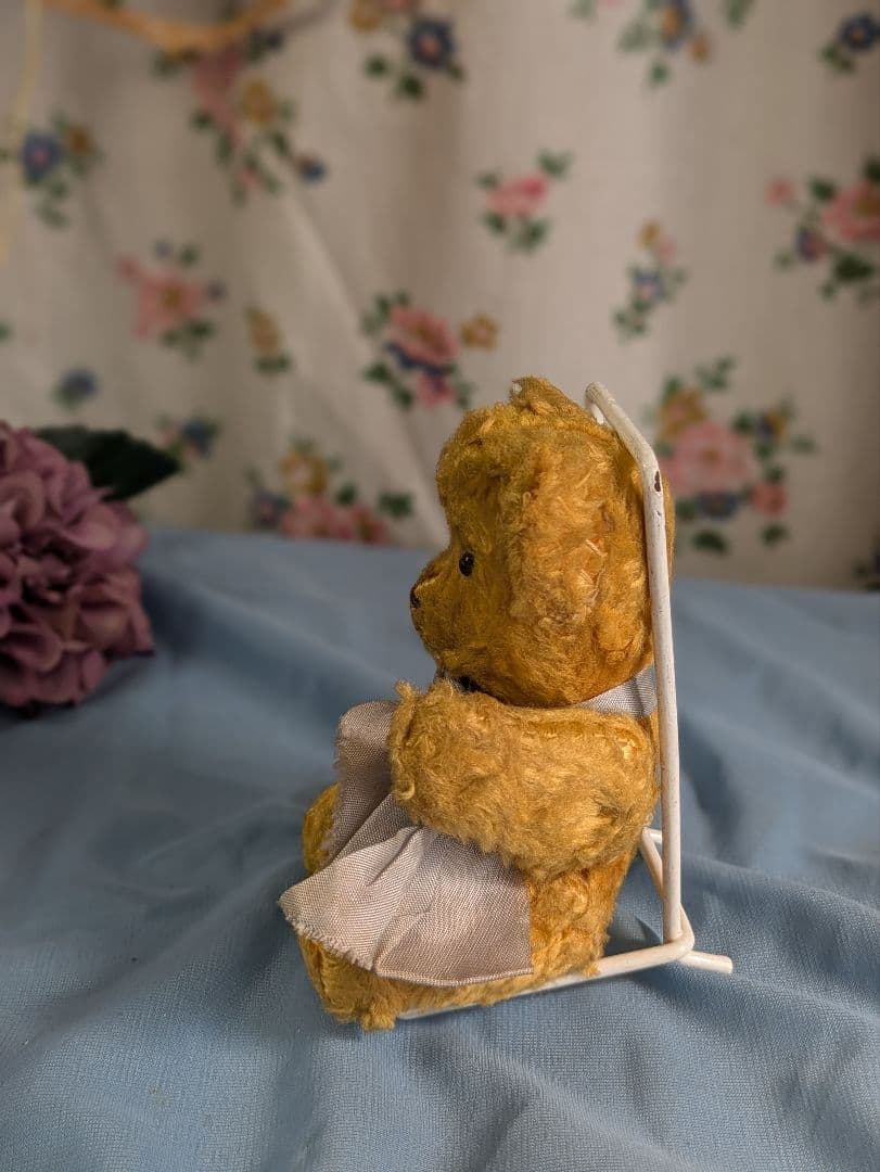 イギリス アンティーク ミニ テディベア アンティークぬいぐるみ