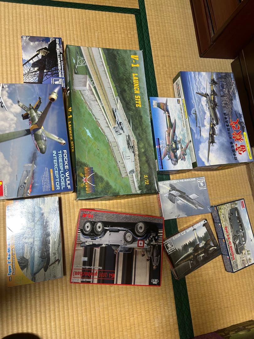 マイマイさま　確認ミリタリープラモデルキットセット