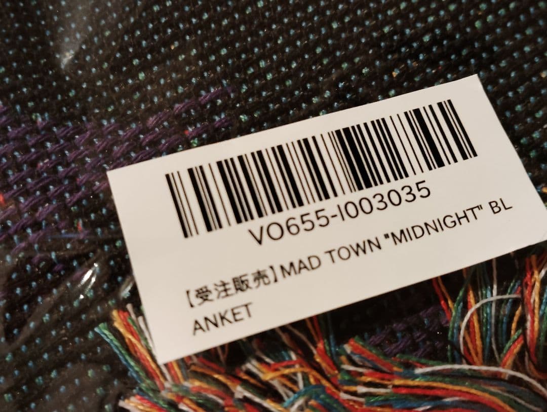 MAD TOWN BLANKET　マッドタウン　ブランケット　vaultroom