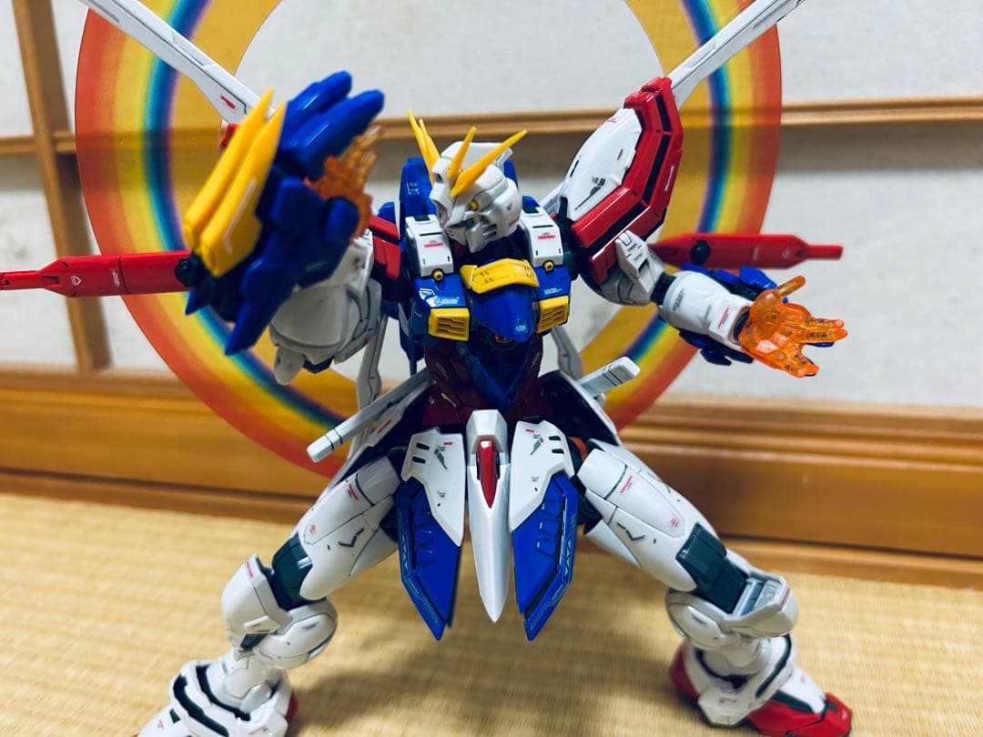 ゴッドガンダム　ハイレゾリューションモデル　ガンプラ