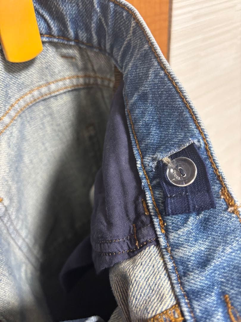 GUCCI 美品　キッズ　シェリーライン　サイドラインデニム　パンツ　140㎝