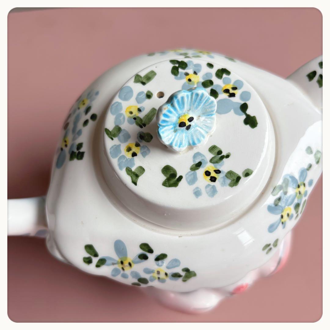 ヴィンテージ　レフトン社　ミス プリス キティ　ティーポット