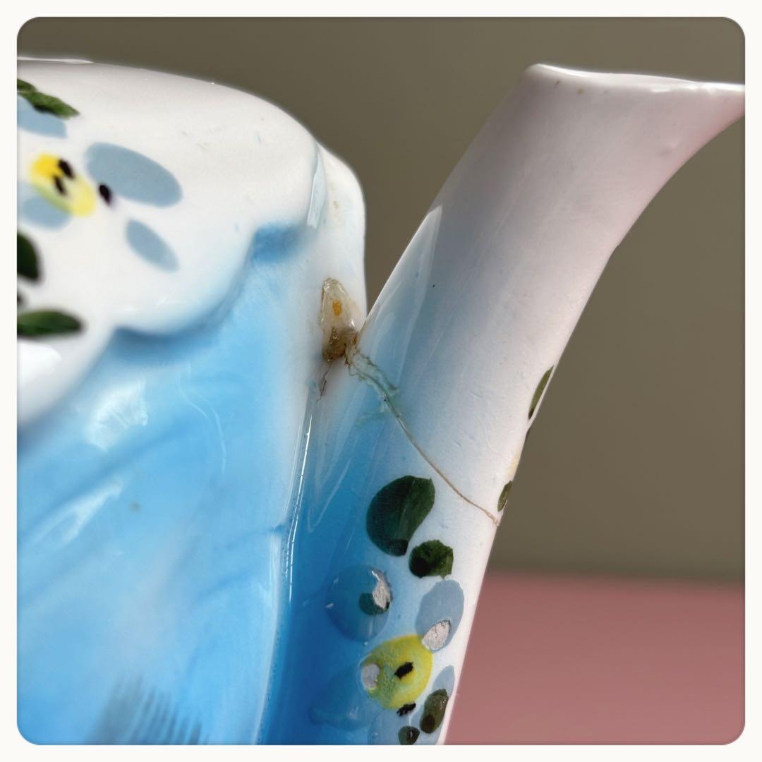 ヴィンテージ　レフトン社　ミス プリス キティ　ティーポット