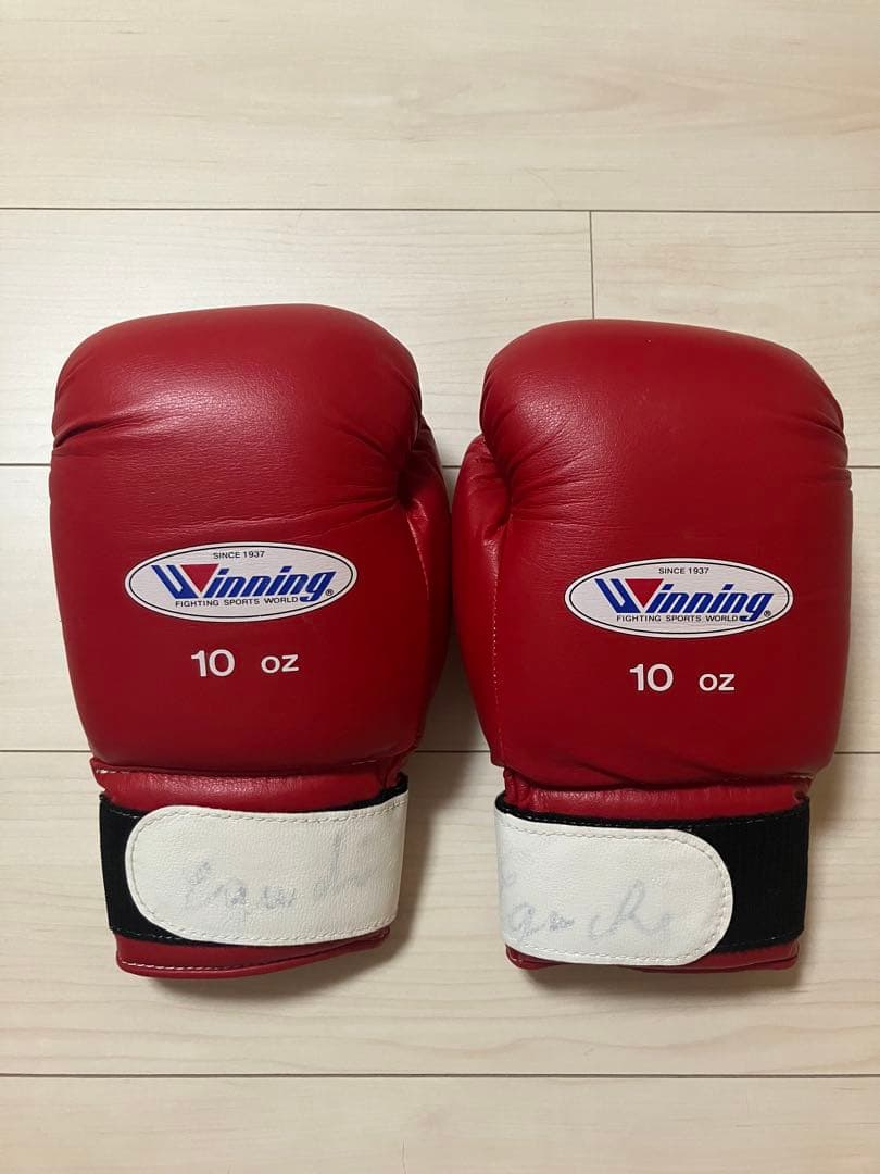 winning ウィニングボクシンググローブ レッド10オンス AM-10