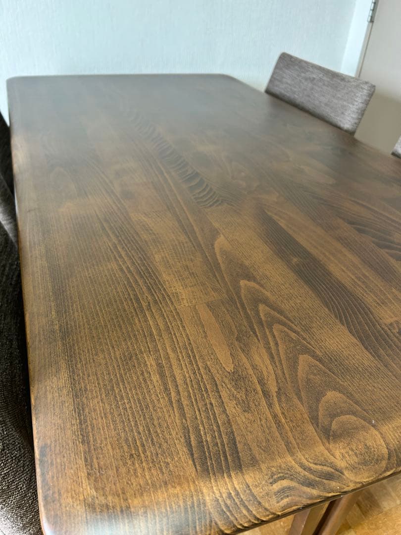 【1/12まで！横浜市引き取り希望】ダイニングテーブルセット　椅子4脚