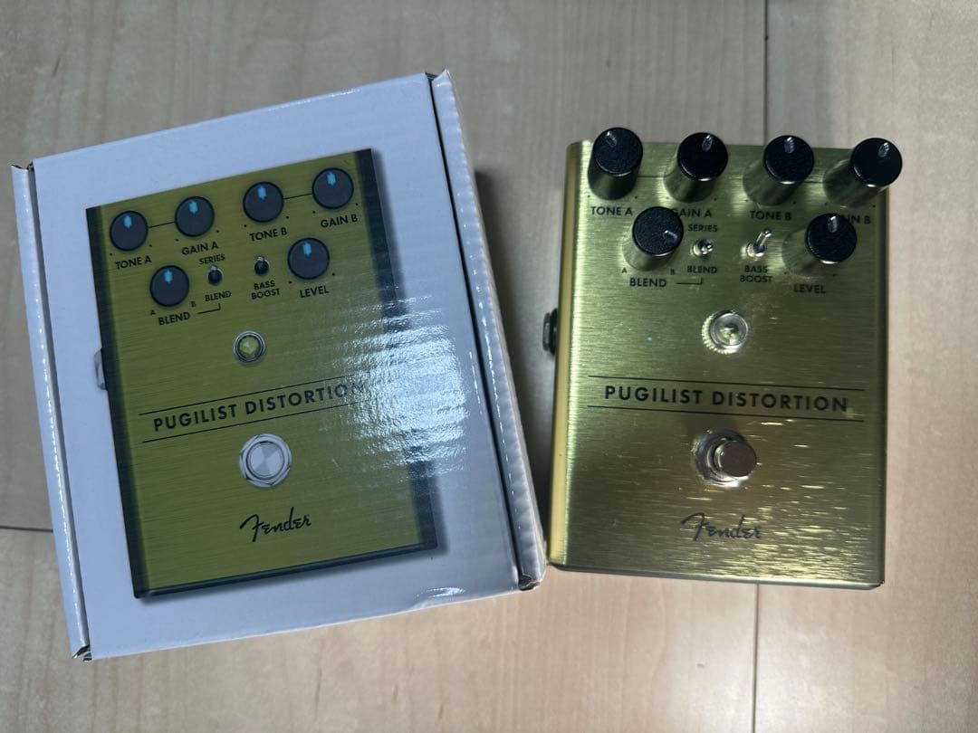 Fender PUGILIST DISTORTION ゴールド
