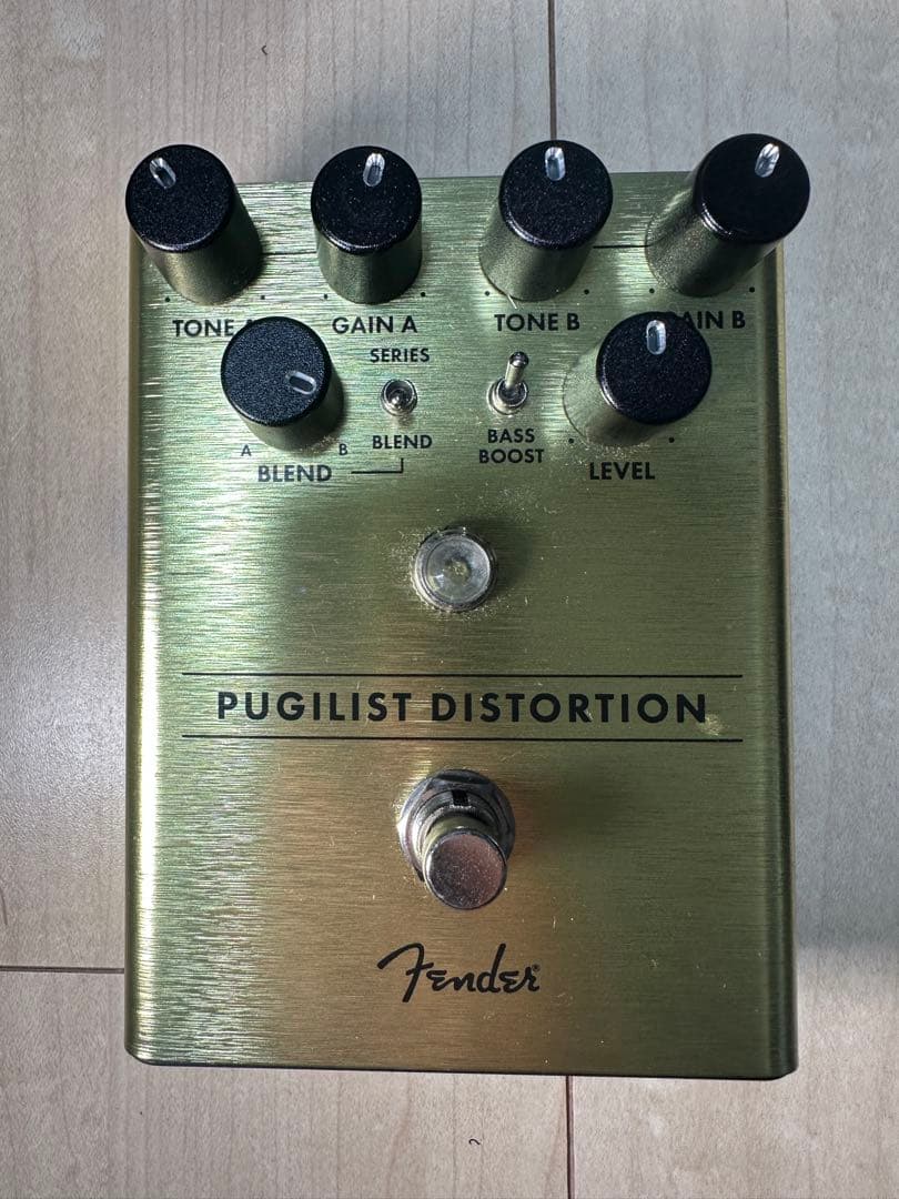 Fender PUGILIST DISTORTION ゴールド