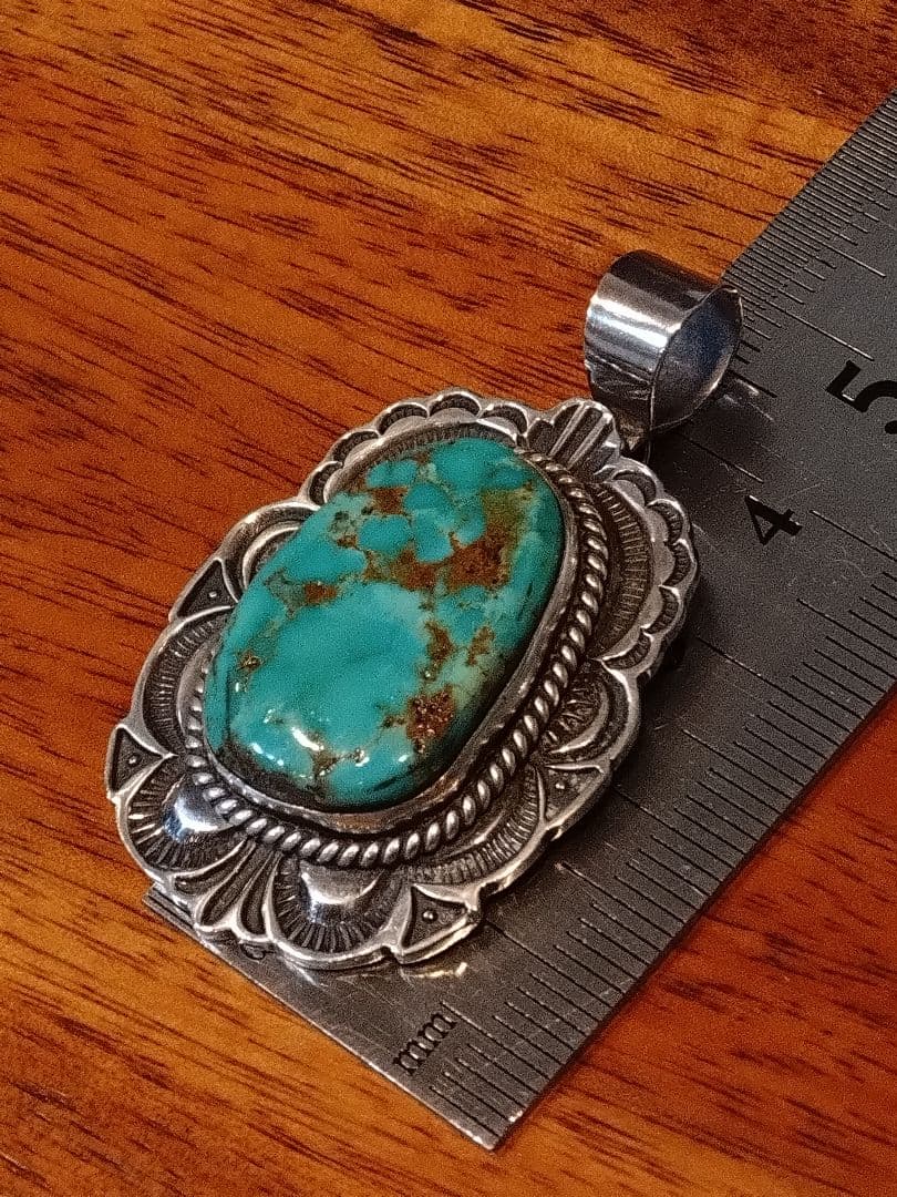 専用ページ❗️インディアンジュエリー、ターコイズペンダントトップ