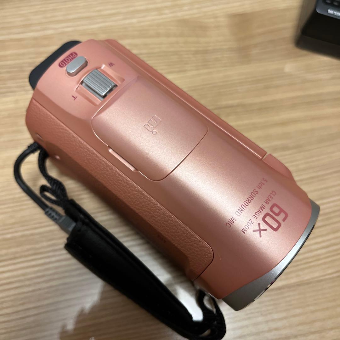SONY HDR-CX670 ビデオカメラ 本体 ローズゴールド　充電器　ピンク