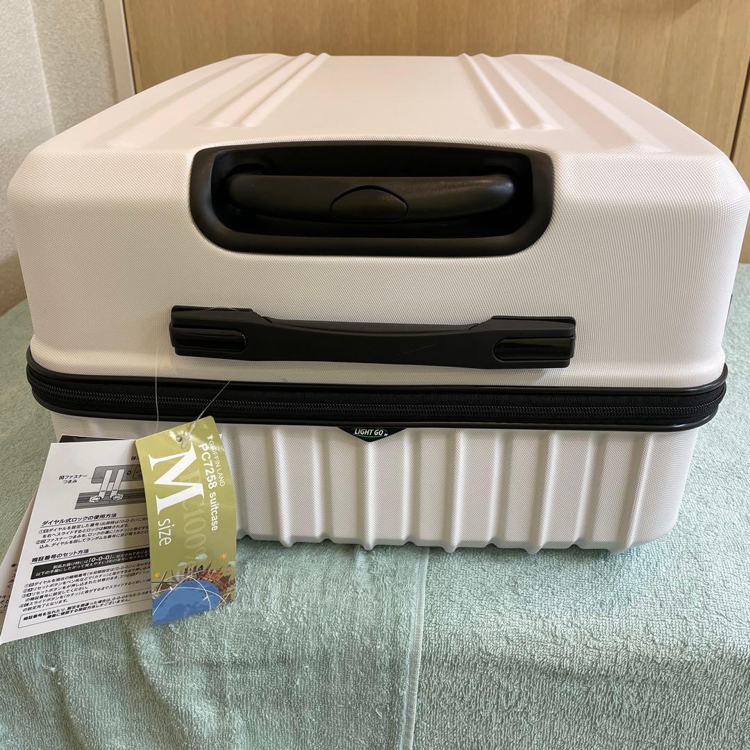 新品　GRIFFIN LAND Mサイズ キャリーケース　スーツケース　ホワイト
