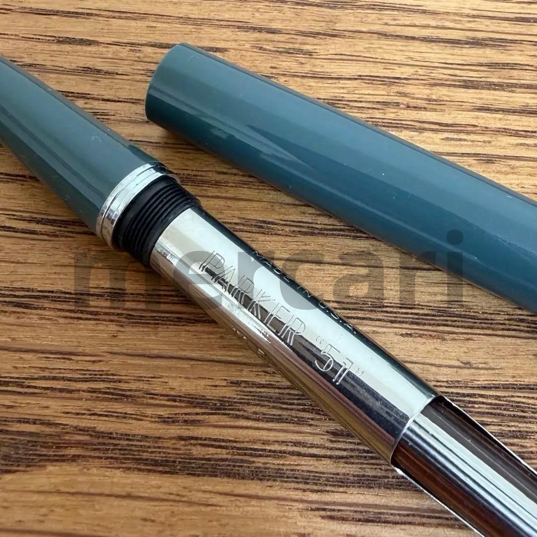 【限定値下げ】パーカー51 万年筆Parker51*OH済*14Kペン先