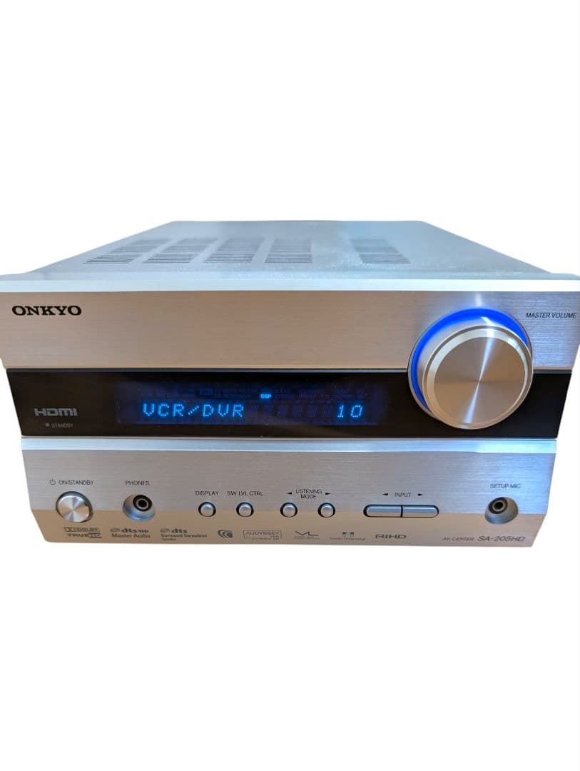 【動作品】ONKYO SA-205HD リモコン付き AVアンプ オンキョー