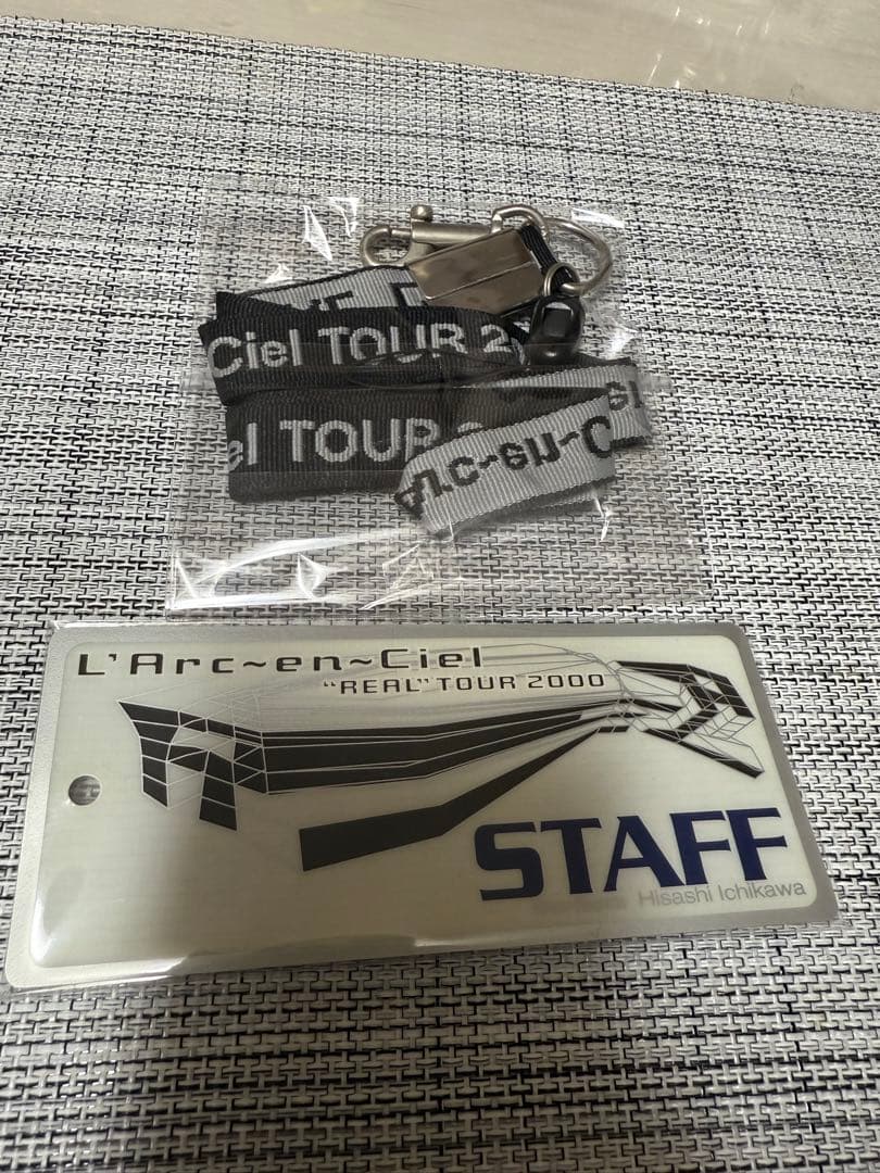 スタッフパス REAL LIVE 00 ラルク L'Arc