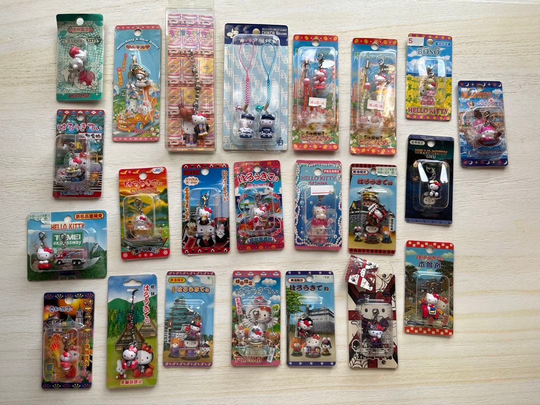 ハローキティ ストラップセット　約165個