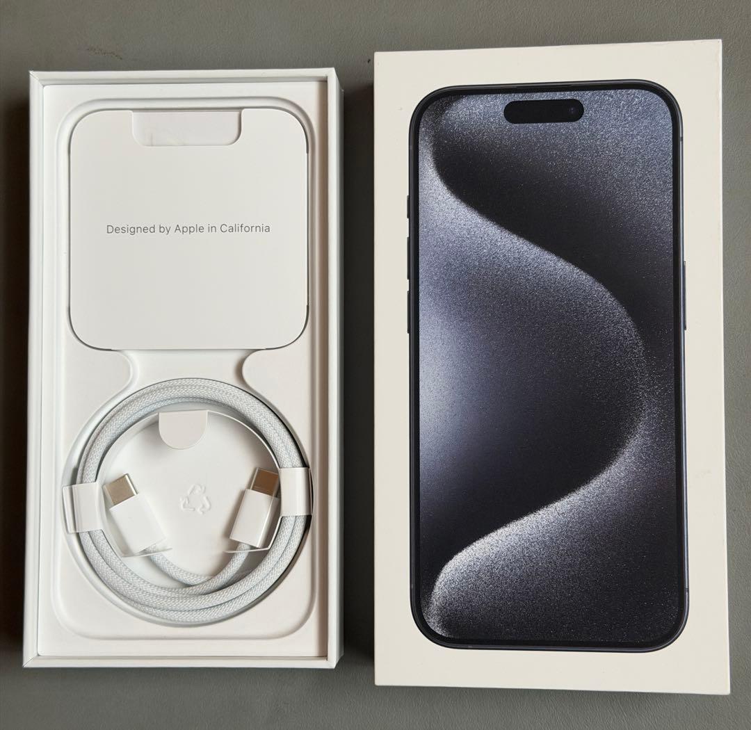 SIMフリー⭐︎iPhone 15 Pro 256GB⭐︎ブルーチタニウム