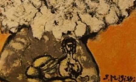 三岸節子、「花　ヴェロンにて」、厳選、希少画集・額装画、人気作品、新品高級額