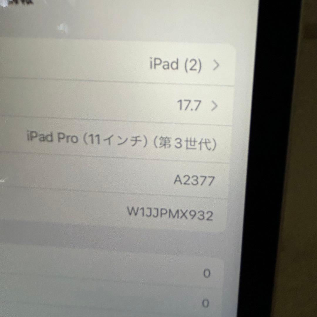 iPad Pro 11インチ (第3世代) 256GB