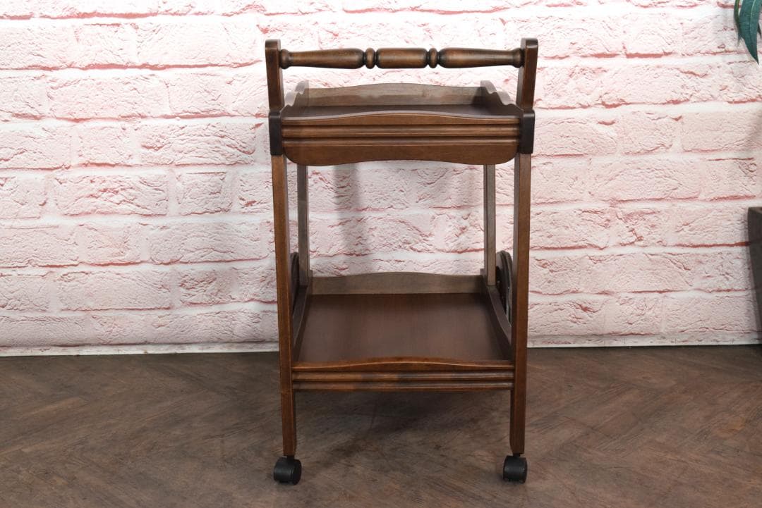 karimoku/カリモク キッチンワゴン アンティーク調 店舗 オブジェ