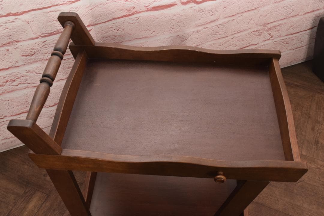 karimoku/カリモク キッチンワゴン アンティーク調 店舗 オブジェ