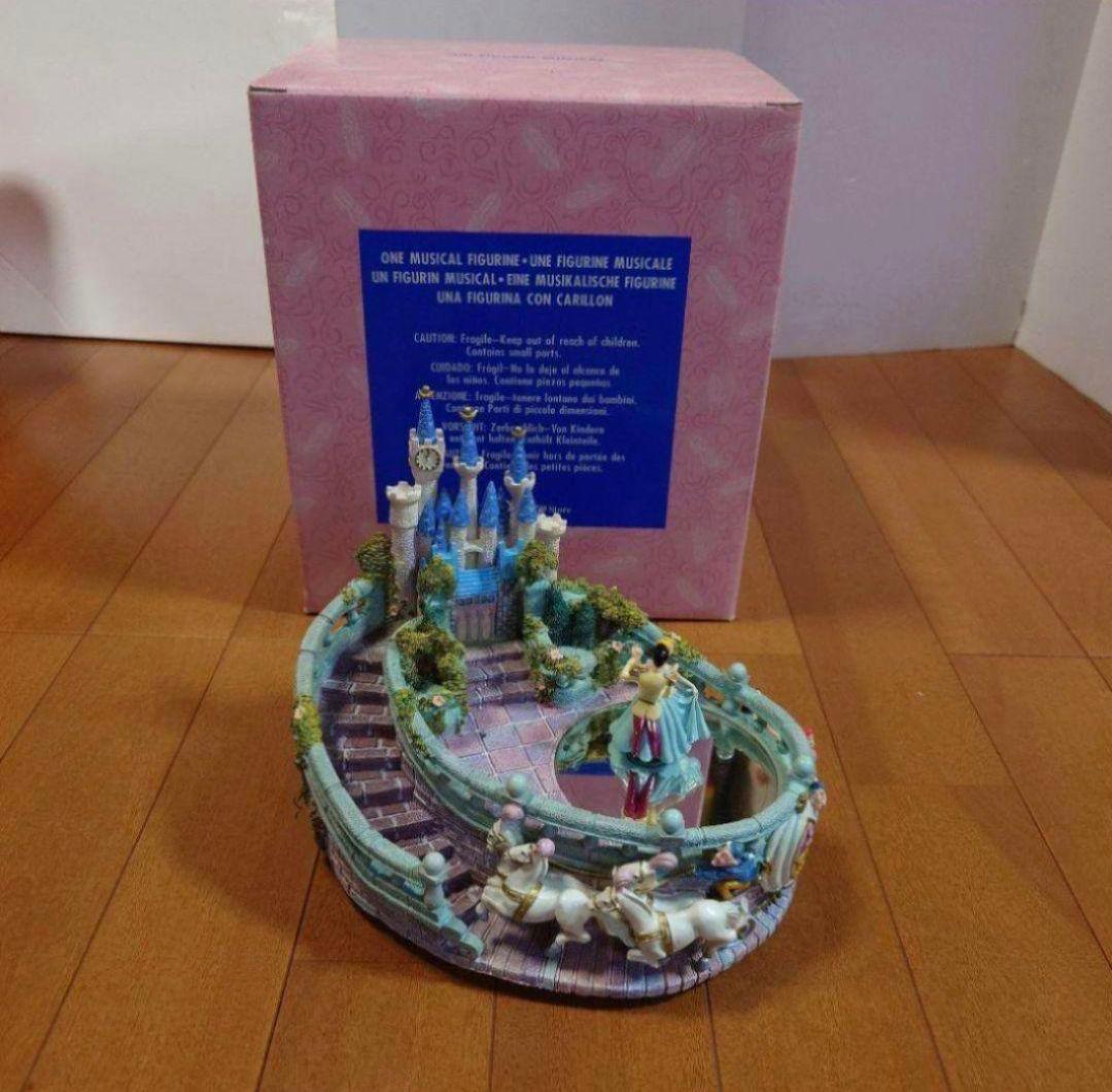 【希少品レア美品】ディズニー　Disney 　シンデレラ　シンデレラ城オルゴール