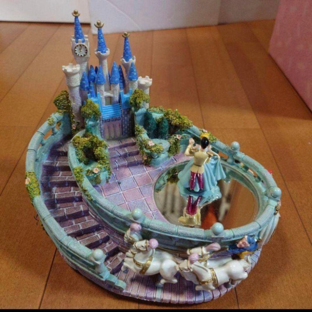 【希少品レア美品】ディズニー　Disney 　シンデレラ　シンデレラ城オルゴール