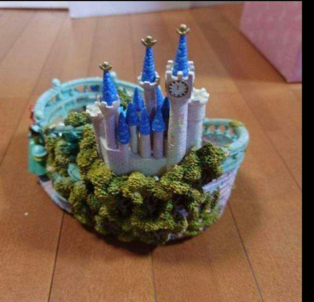 【希少品レア美品】ディズニー　Disney 　シンデレラ　シンデレラ城オルゴール