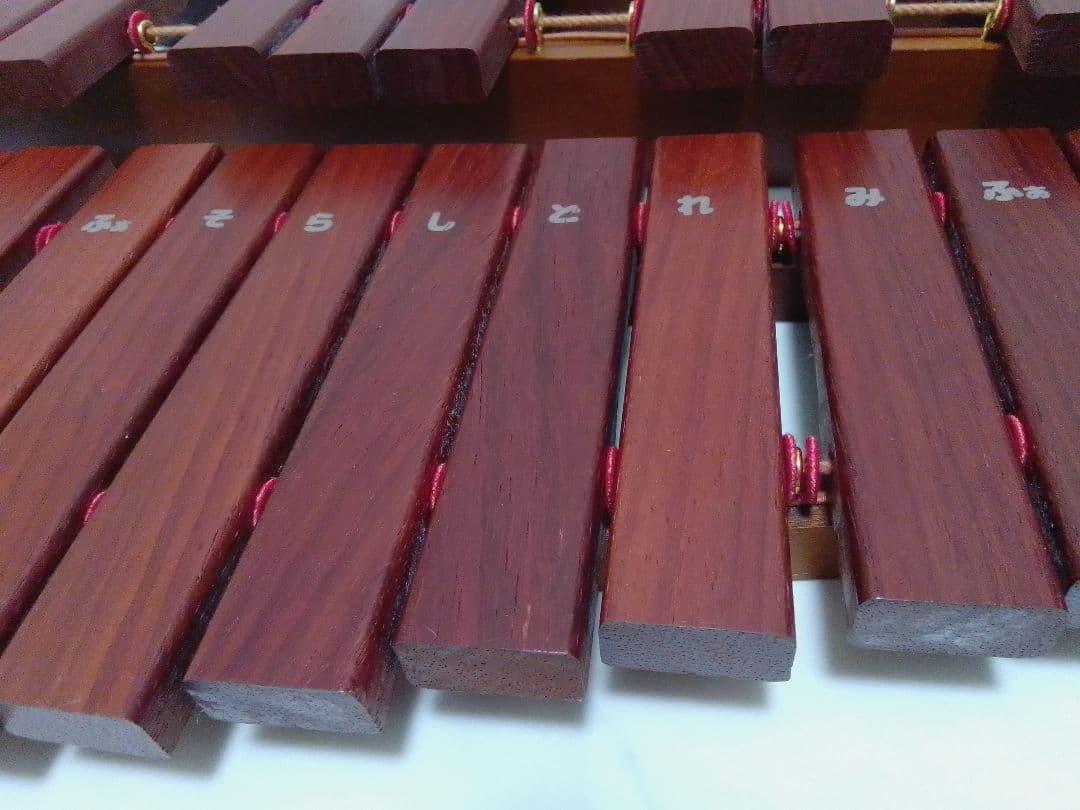 ☆美品☆ カワイ シロホン カリン 30音 木琴 卓上 木製 kawaii