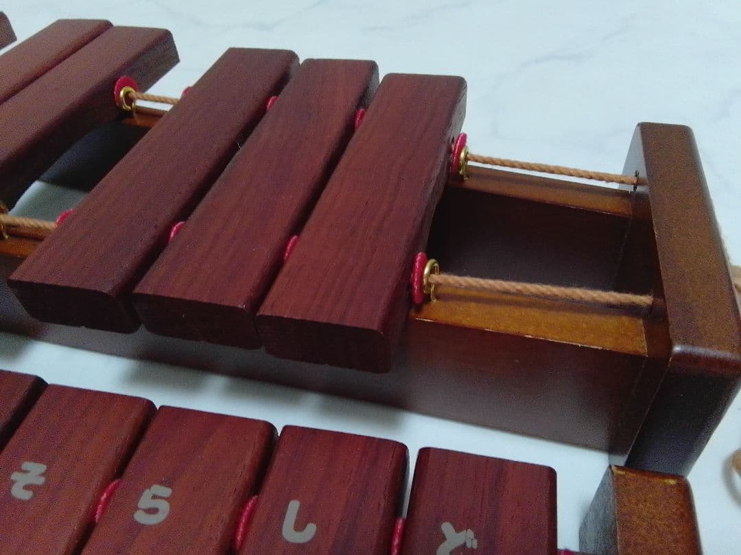 ☆美品☆ カワイ シロホン カリン 30音 木琴 卓上 木製 kawaii