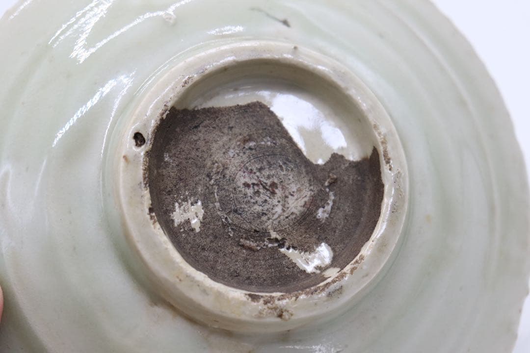 中国　青磁　皿　龍泉窯　アンティーク　送料込み250816