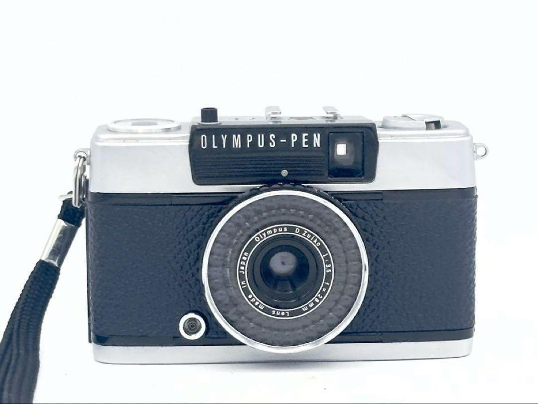 【くるみもち様　革貼り替え】OLYMPUS PEN EE-3 ハーフサイズカメラ