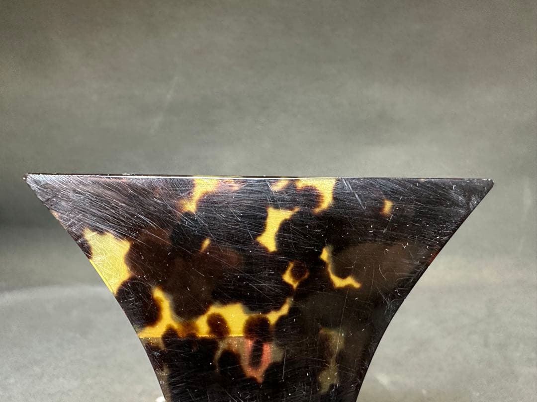 三味線　鼈甲撥　撥　バチ　天然素材　和楽器　民謡　アンティーク　細密細工