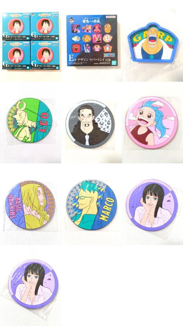 ワンピース 一番くじ グッズ79点まとめ売り ルフィ/ゾロ/ナミ/ロビン/サンジ